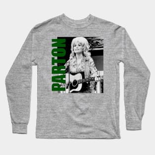 Dolly Parton // Retro Aesthetic Fan Art // 80s Long Sleeve T-Shirt